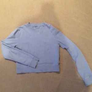 Brandy Melville periwinkle cropped sweater